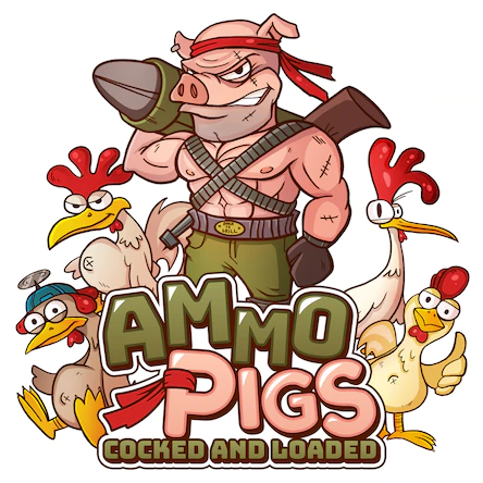 Ammo Pigs cocked and Loaded 