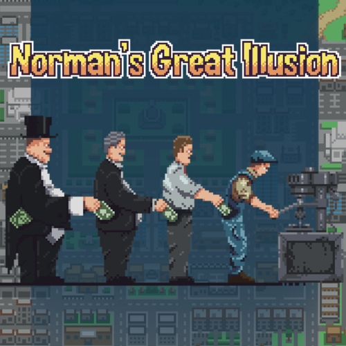 Norman's great illusion, normans great illusion